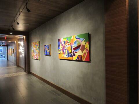 Spatulata plaster finish