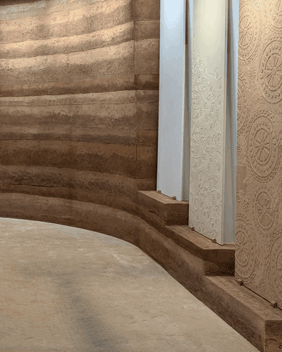Downtown Design Riyadh 2025, Riyadh, SA — Rammed Earth Walls