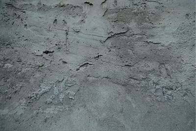 Cracked grey render