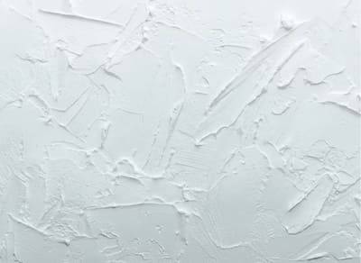 Fine white trowel texture